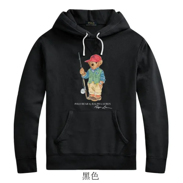 Polo Ralph Lauren Polo Bear Hoodie Black - 1
