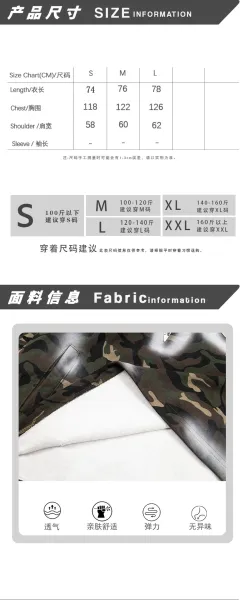 Off-White Camo Hoodie with Spray-Paint Graphic - 6