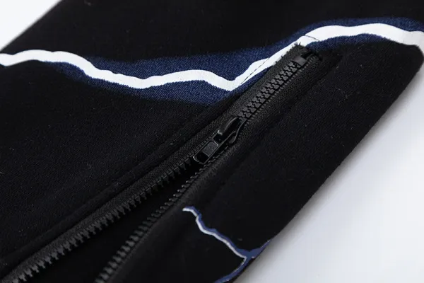 Trapstar Arch Logo Hoodie and Sweatpants Black/Gray Colorblock Set - 53