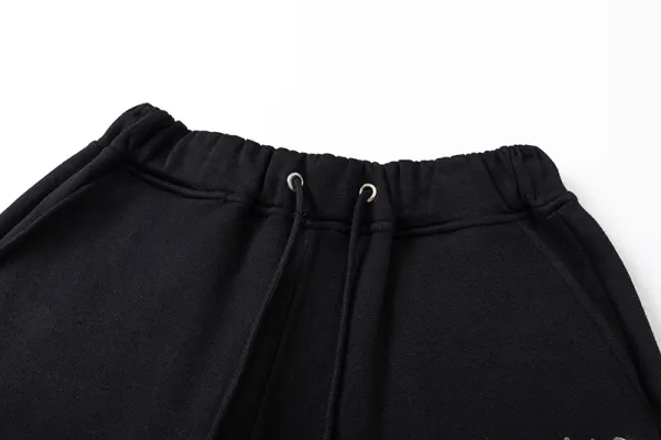 Trapstar Arch Logo Hoodie and Sweatpants Black/Gray Colorblock Set - 57