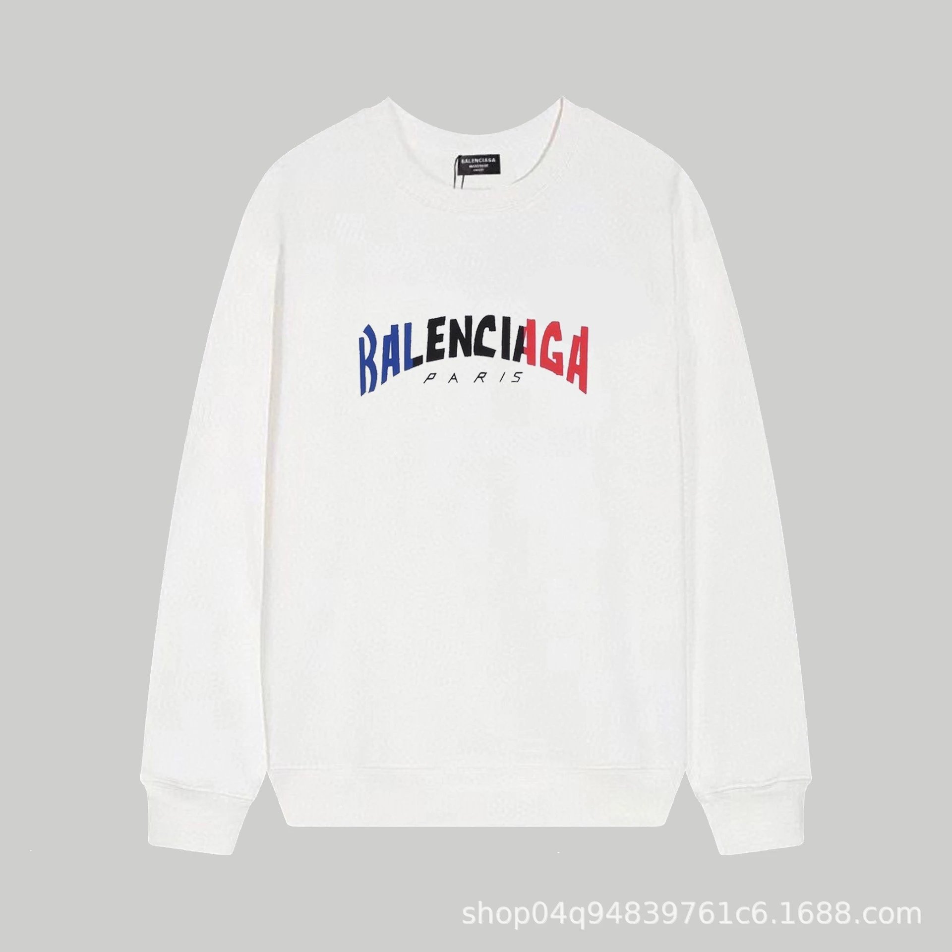 Balenciaga Heavy Cotton Crew Neck Hoodie photo 2