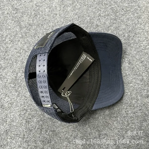 Design Mesh Trucker Cap Black Baseball Cap - 7