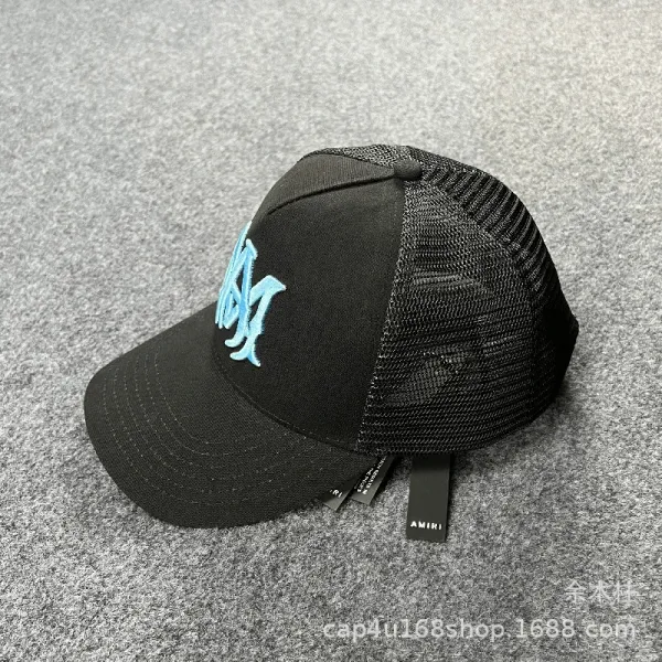 Design Mesh Trucker Cap Black Baseball Cap - 9