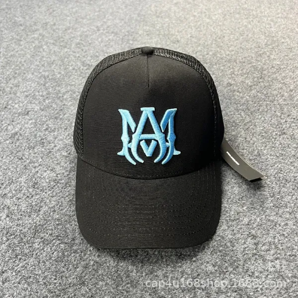 Design Mesh Trucker Cap Black Baseball Cap - 8