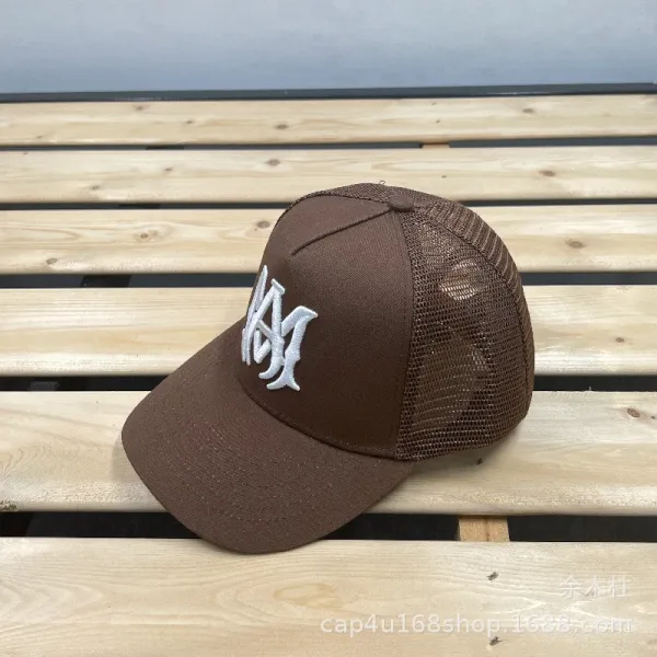 Design Mesh Trucker Cap Black Baseball Cap - 16