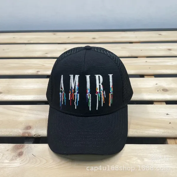 Design Mesh Trucker Cap Black Baseball Cap - 61
