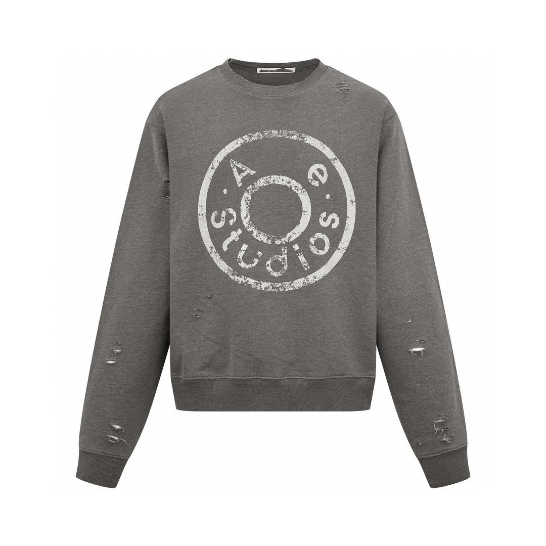 1996 Ripped Crew Neck Sweatshirt
