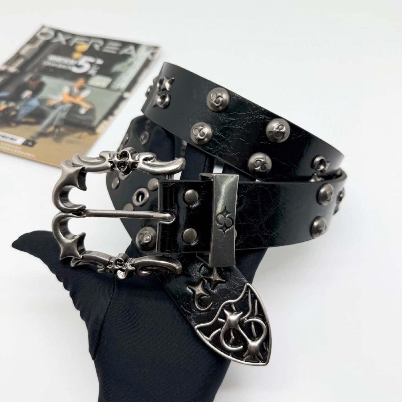 Punk Rivet Metal Belt photo 4