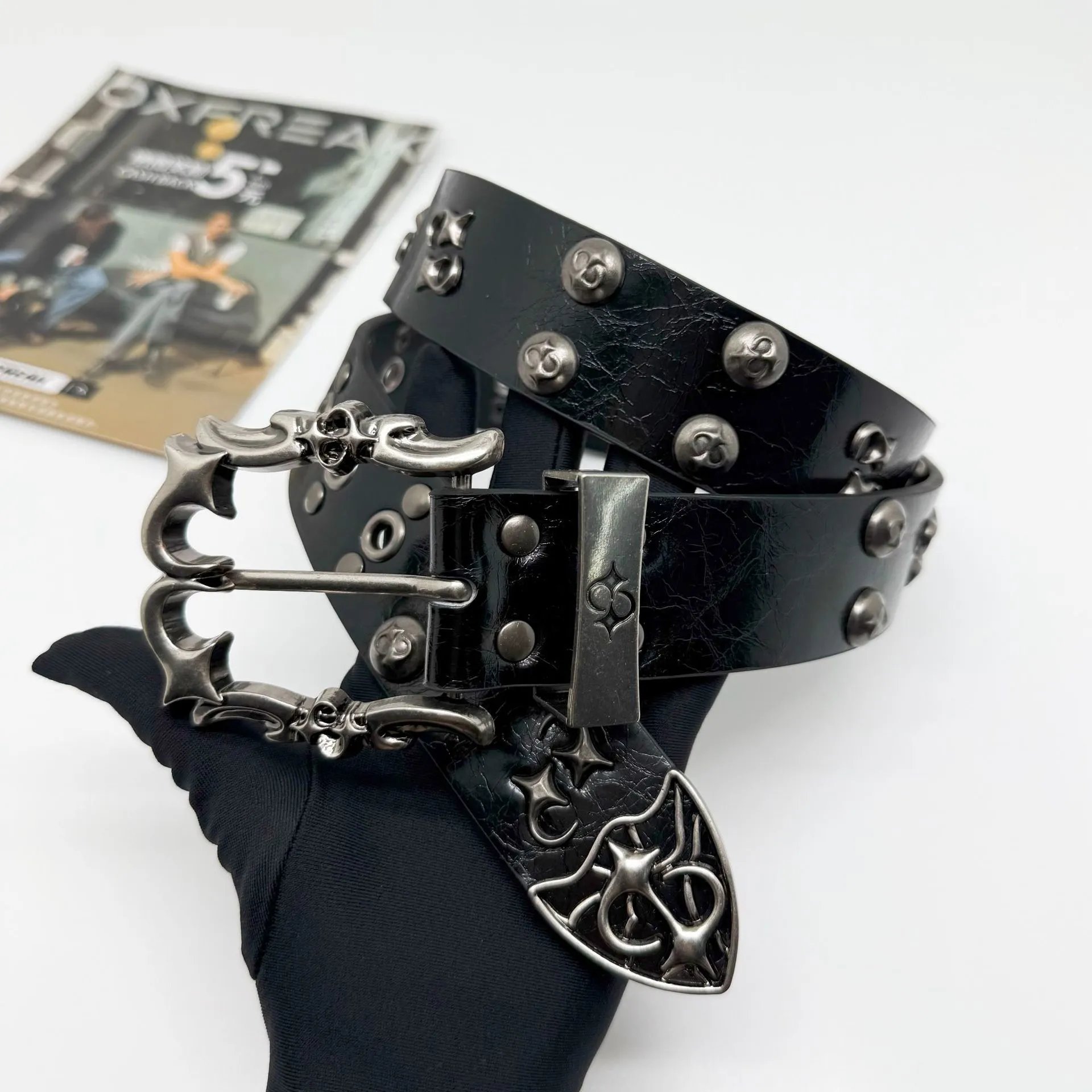 Punk Rivet Metal Belt photo 2