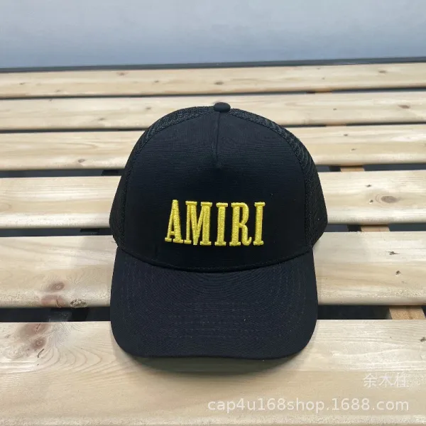 Design Mesh Trucker Cap Black Baseball Cap - 43