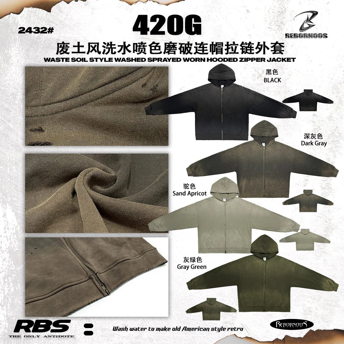 Essentials Zippered hoodie