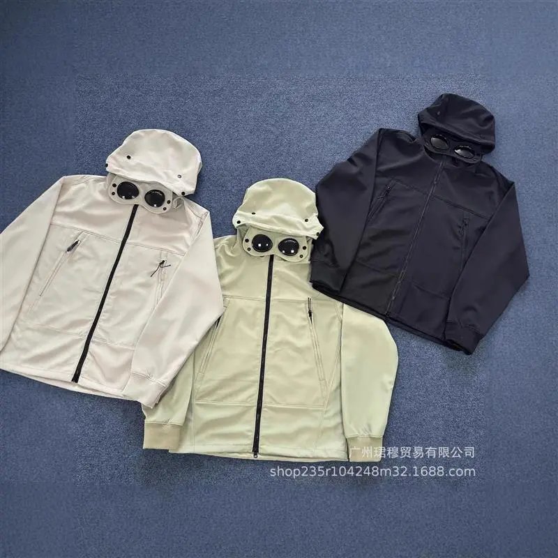 cp eyeglasses jacket punching jacket men and women in fall and winter with the same paragraph loose zipper European and American street jacket jacket