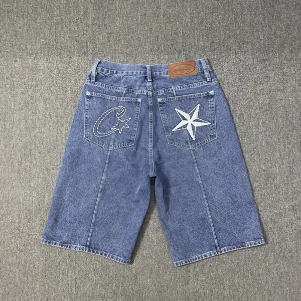 Denim Tears x Levi's Light Wash Jeans with Island Print - 6