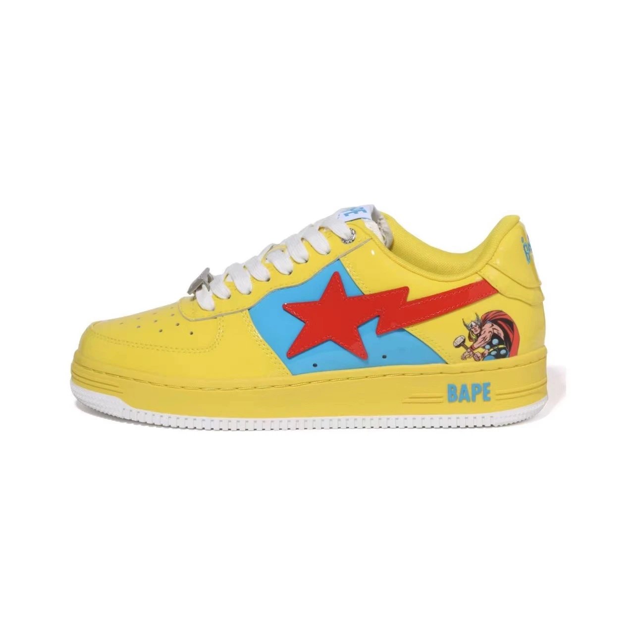 Bape X Marvel Sta Sneakers 4