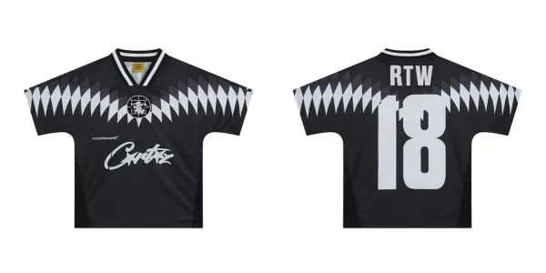 Corteiz Rules The World Jersey White Red Yellow - 8