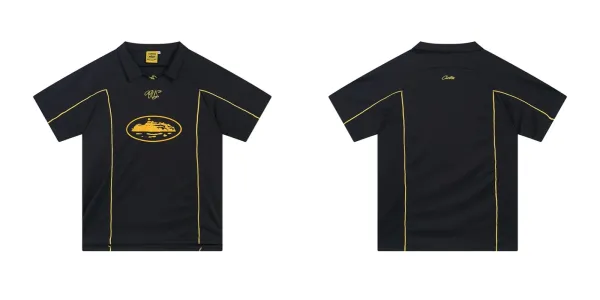 Corteiz Rules The World Jersey White Red Yellow - 11