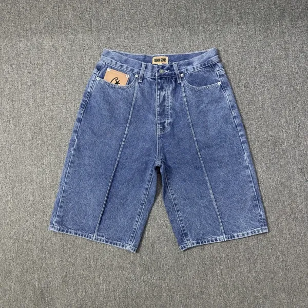 Denim Tears x Levi's Light Wash Jeans with Island Print - 5