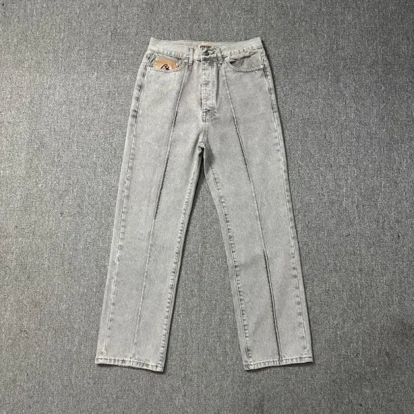Denim Tears x Levi's Light Wash Jeans with Island Print - 16