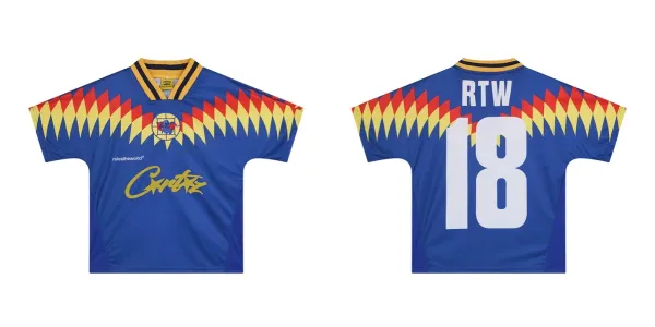 Corteiz Rules The World Jersey White Red Yellow - 10