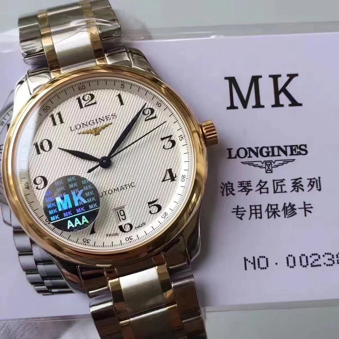 MK厂浪琴名匠的6字位单历 2892超薄机械机芯，38.5mm/9.5mm尺寸(图4)