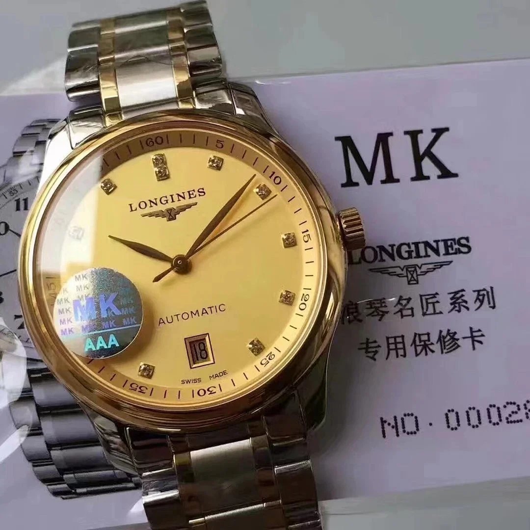 MK厂浪琴名匠的6字位单历 2892超薄机械机芯，38.5mm/9.5mm尺寸(图4)