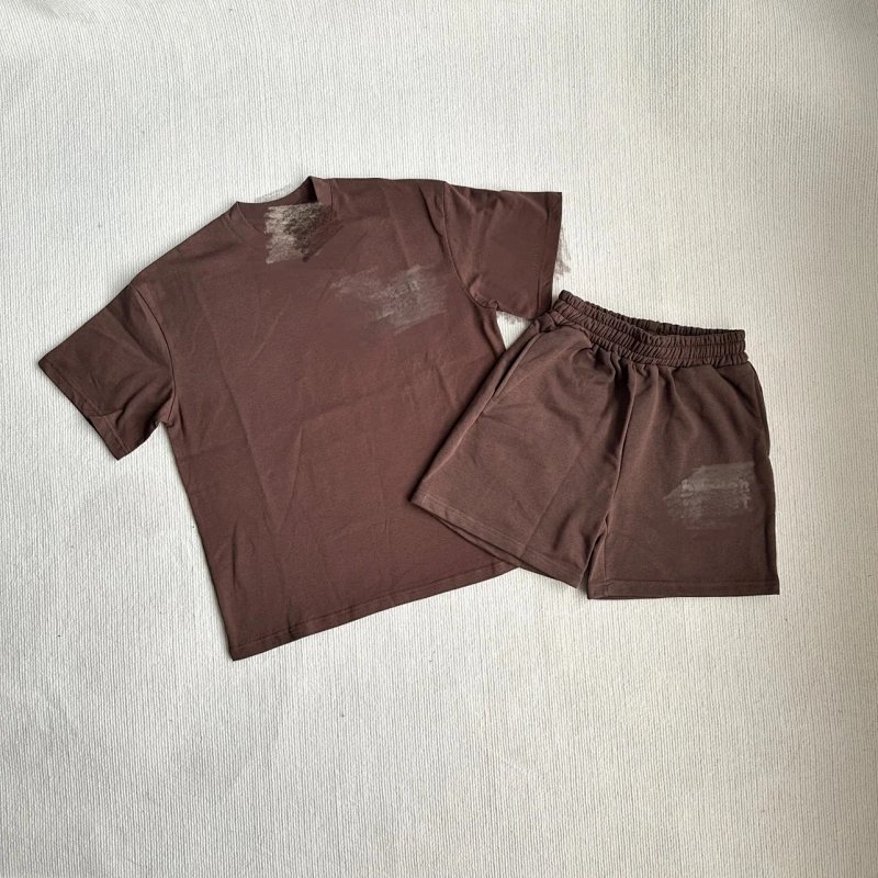 💥(¥49+¥89)Basics Short Sleeve Set