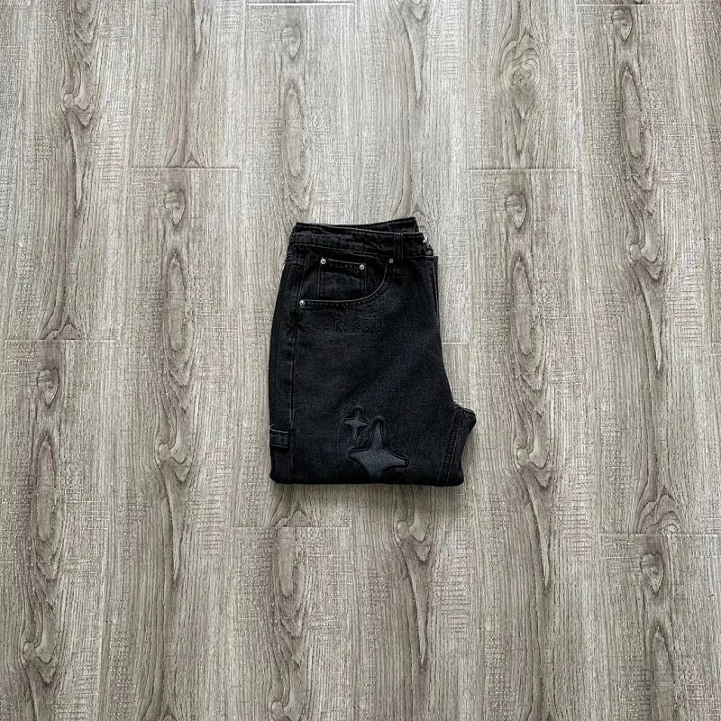💥¥99(Star Jeans - Black)
