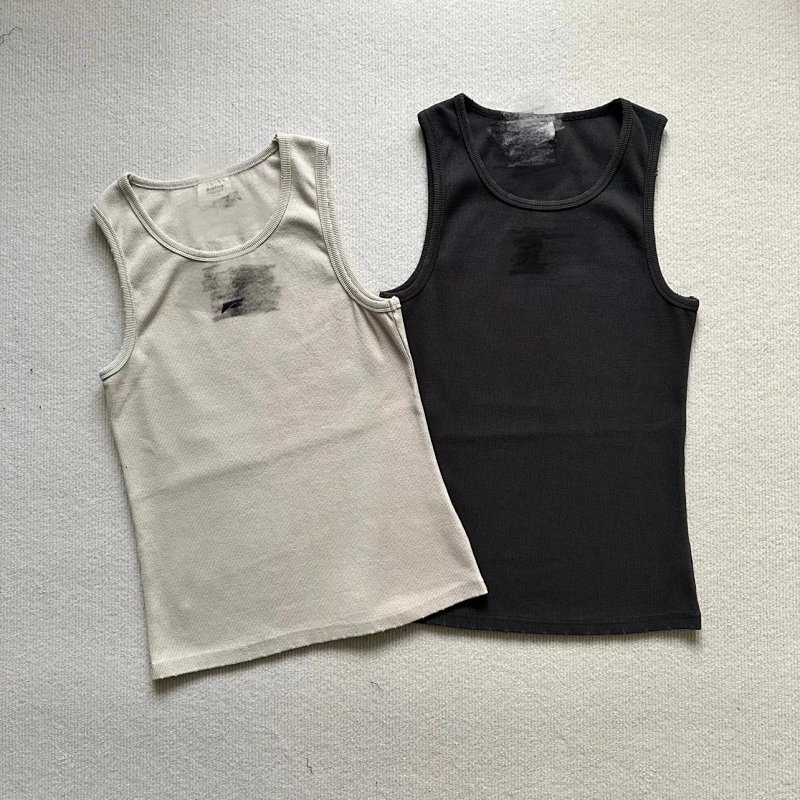 Men's Washed Ribbed Tank Top