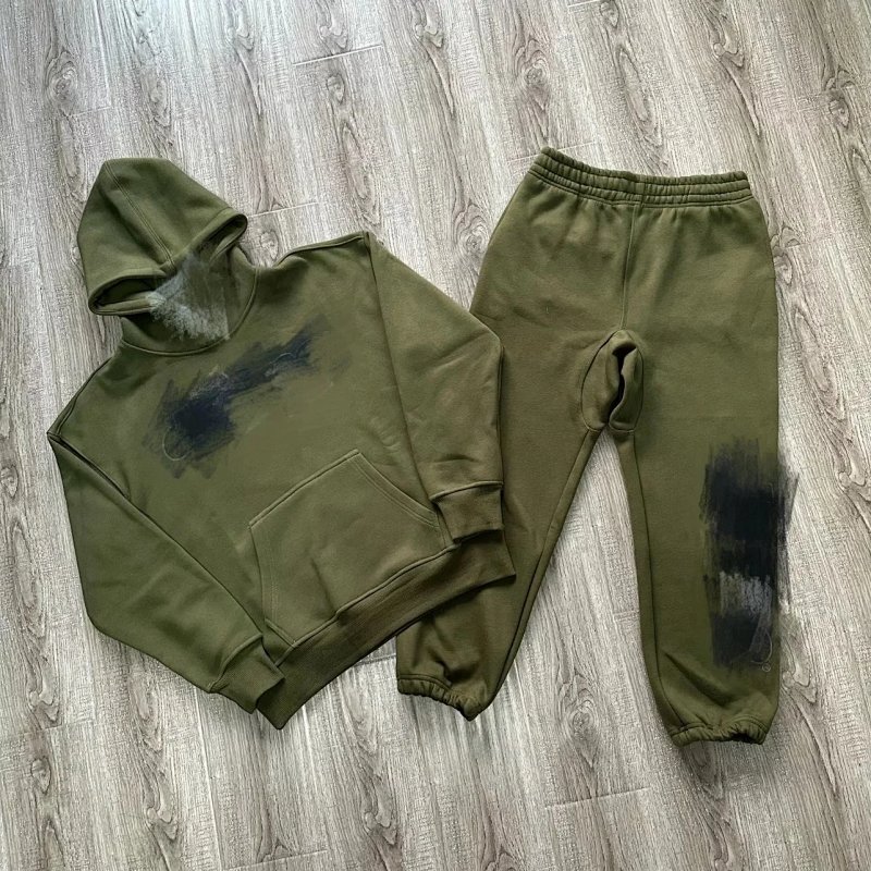 Army Green & Black Trackeh