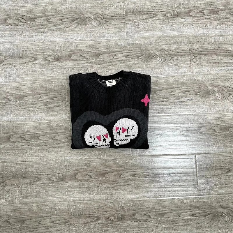 BPM 'the Broken Heats' Knitted Sweater