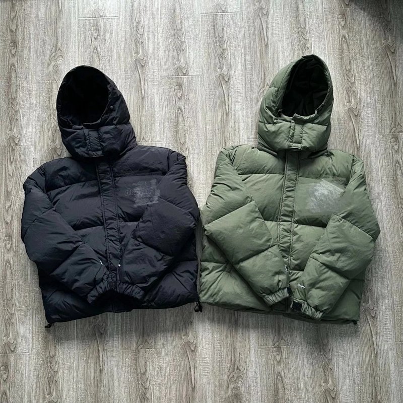 Olive & Black PUFFAH