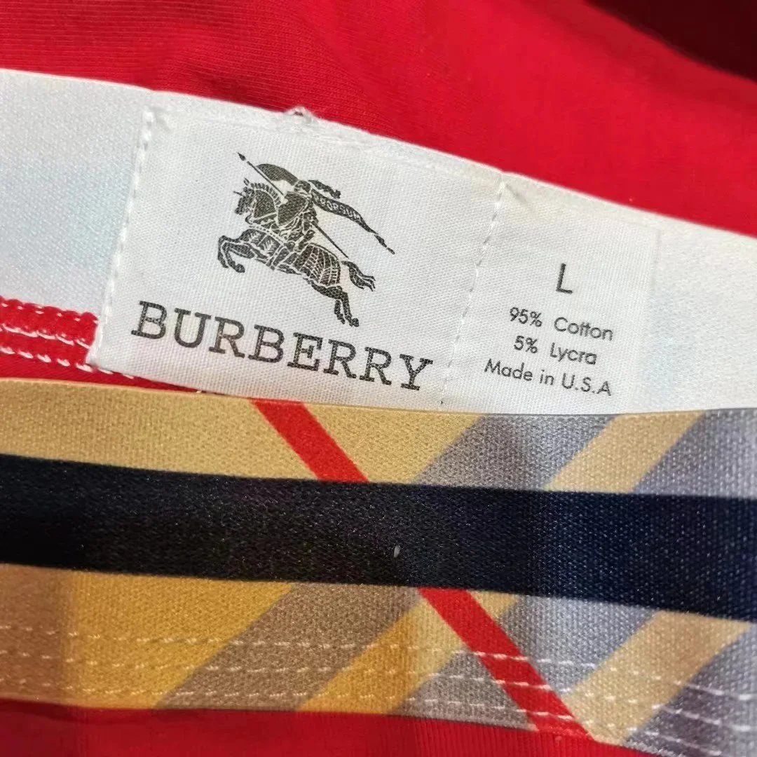Burberry Classic Check Waistband Boxer Briefs Red Underwear - 8