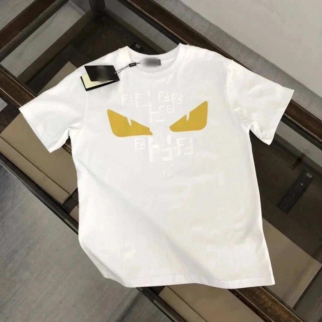 Fendi White Graphic T-Shirt