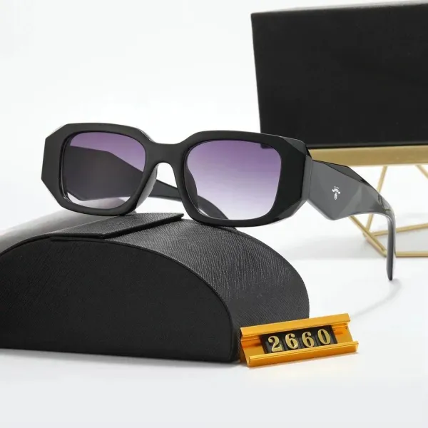 Prada Square Frame Leopard Temple Sunglasses - 5