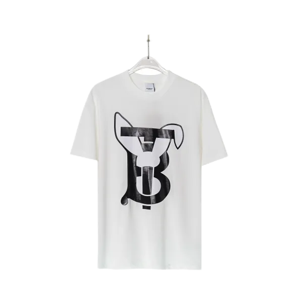 Burberry Monogram Graphic T-Shirt White - 1