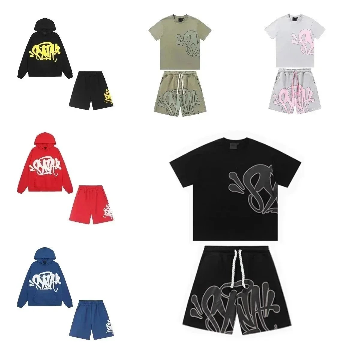 Snark Black Hoodie and Shorts 