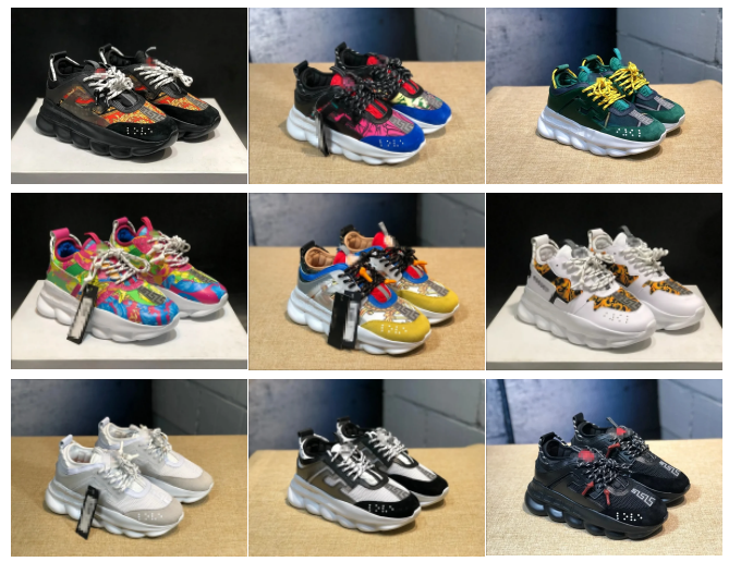 Versace Multicolor Chunky Snea