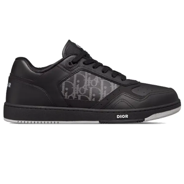 Dior B23 Low White and Gray Oblique Sneakers - 5