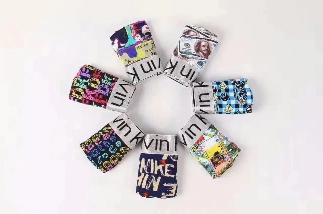 Kvin Multi-Color Pattern Boxer