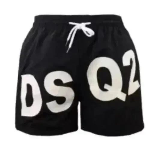 DSQ2 Black Shorts