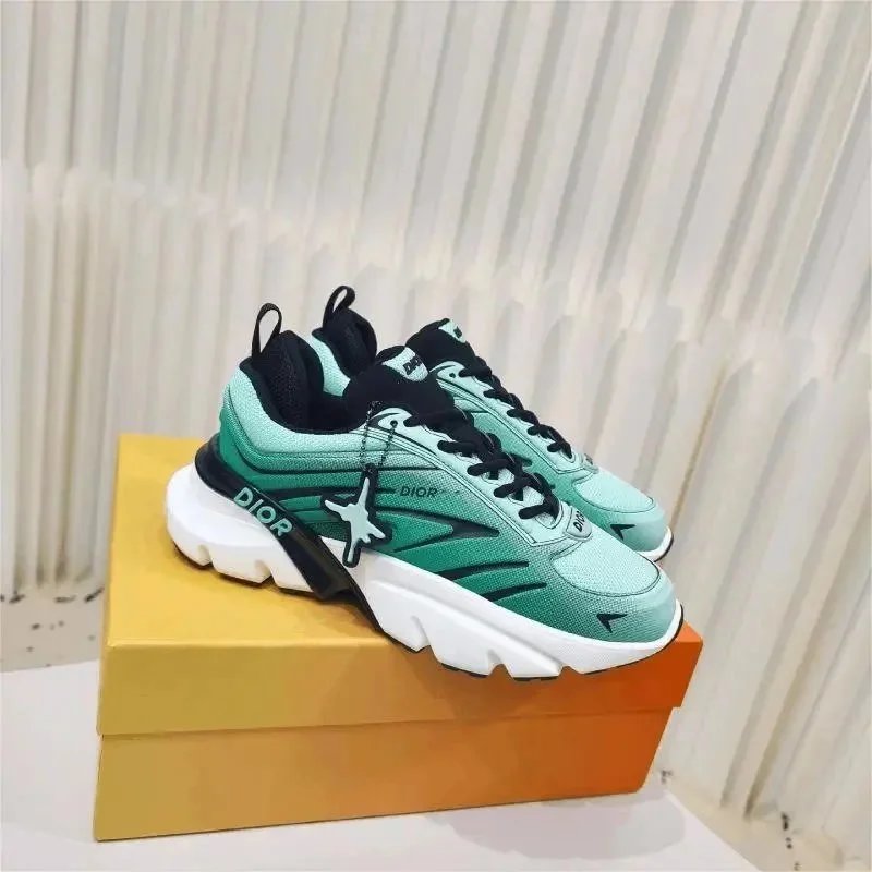 Dior Green and Black Sneakers