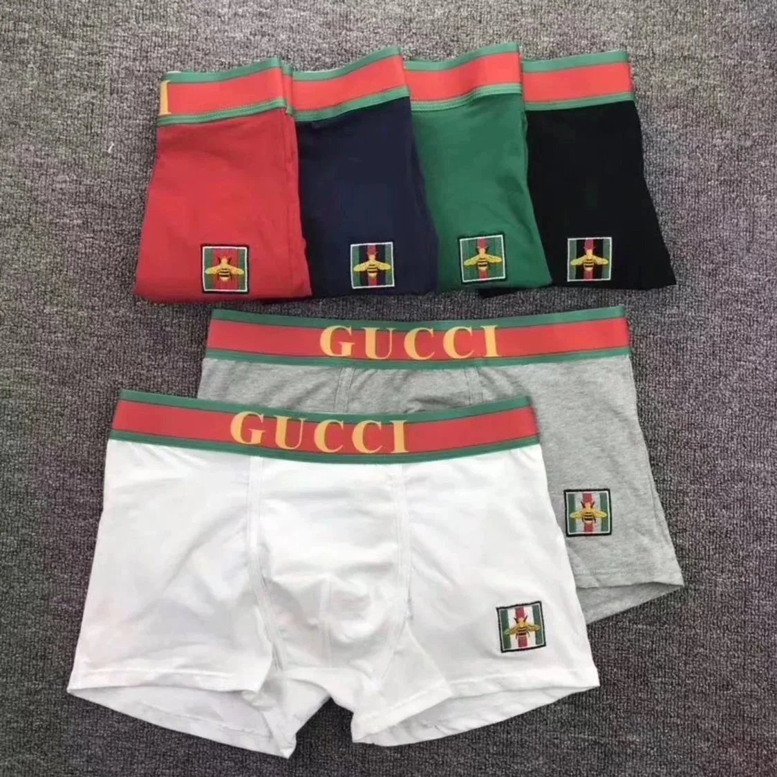Gucci Color Block Boxer Shorts