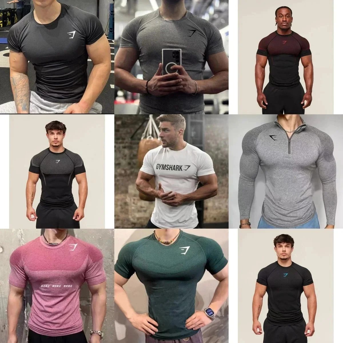 Gymshark Black Short Sleeve Co