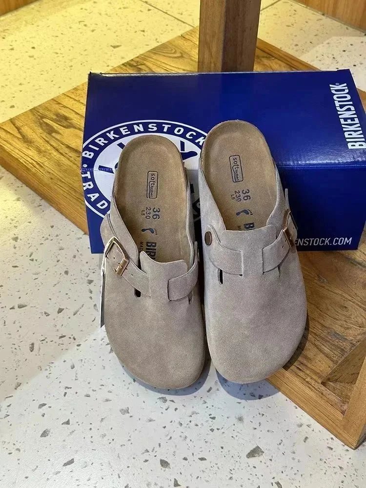 Birkenstock Taupe Soft Footbed