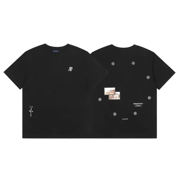 Travis Scott x Cactus Jack Face Print Black T-Shirt - 4