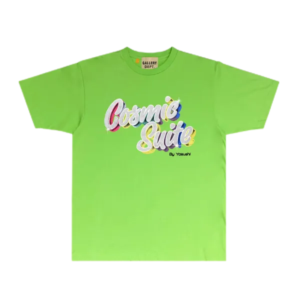 Gallery Dept Cosmic Suite Olive Green T-Shirt - 6