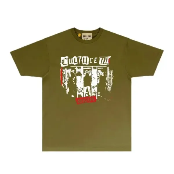 Gallery Dept Cosmic Suite Olive Green T-Shirt - 41