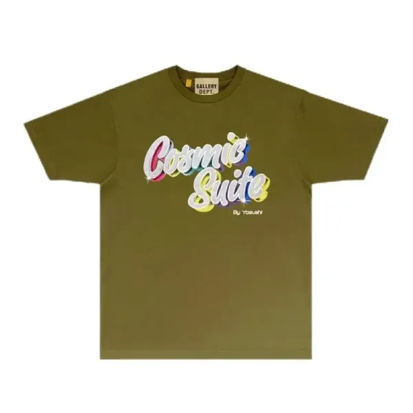 Gallery Dept Cosmic Suite Olive Green T-Shirt - 20