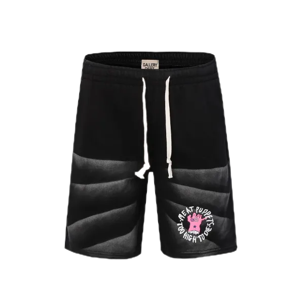 Gallery Dept Gallery Dept. Washed Black Sweatshorts Shorts - 34