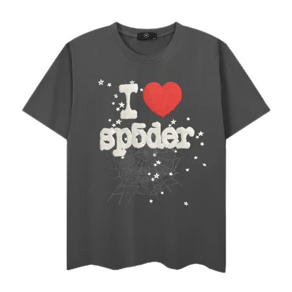 Design Spider Web Graphic Print White T-Shirt - 36